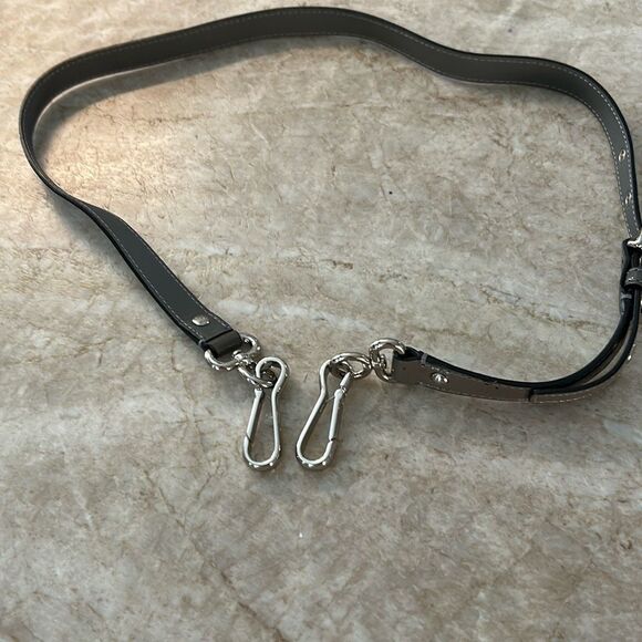 COACH Gray Patent Leather Replacement Strap - Picture 4 of 4